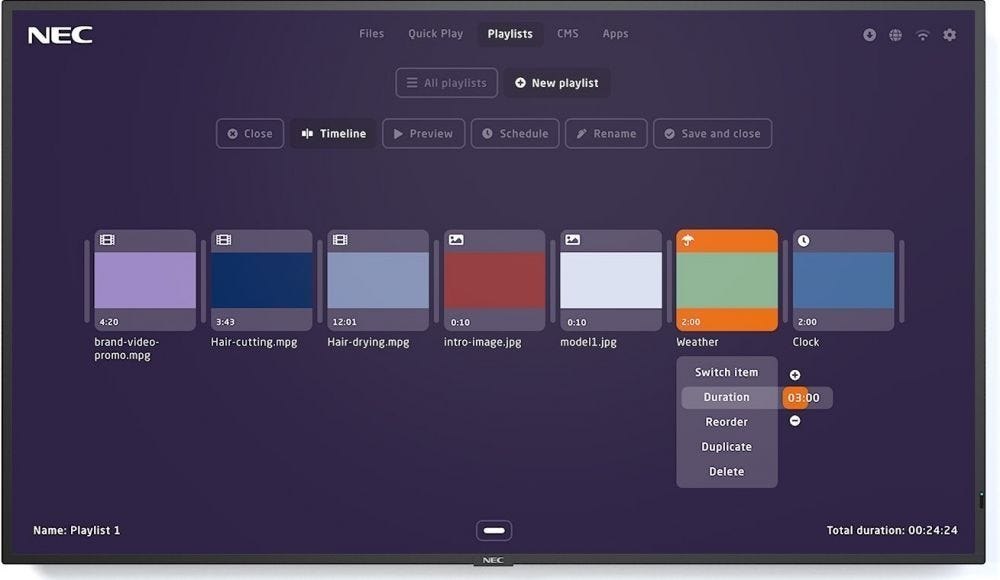 Sharp Pn-La652 - 65" Diagonale Klasse La Series Led-Achtergrondverlichting Lcd-Scherm