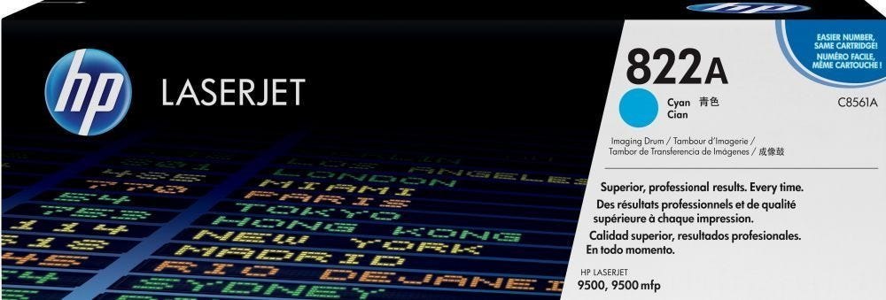 HP 822A - Cyaan