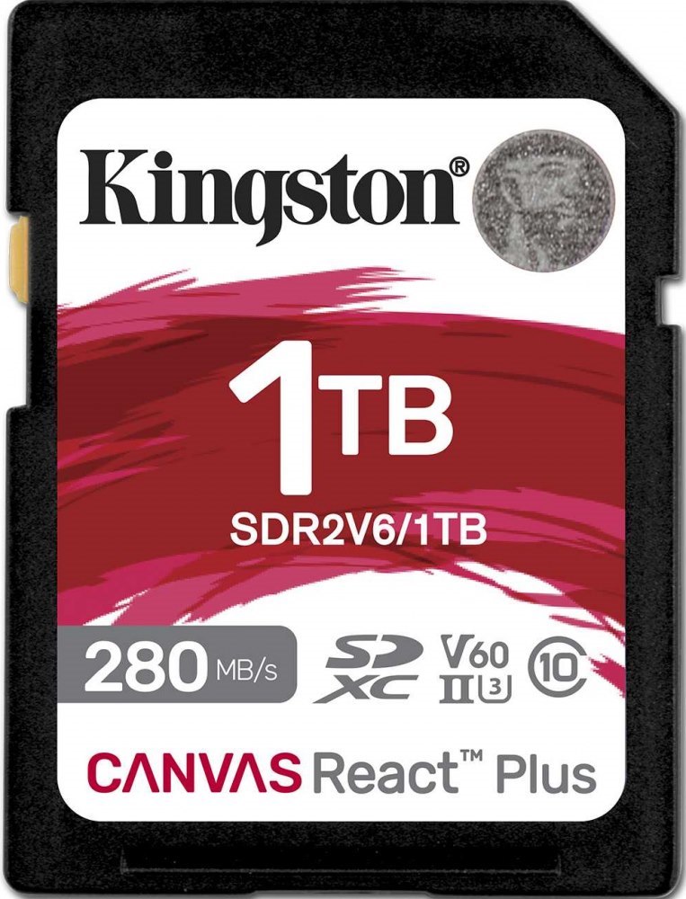 Kingston Canvas React Plus V60 1TB - Flashgeheugenkaart
