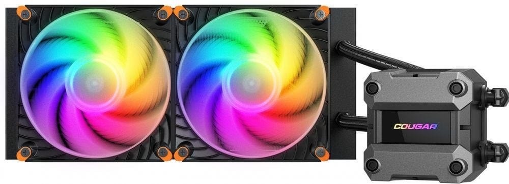 Cougar Poseidon Ultra Argb 240 Black - Vloeistofkoelsysteem Processor
