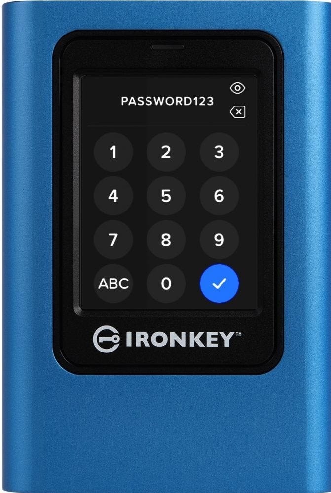 Kingston IronKey Vault Privacy 80 7.68TB - SSD