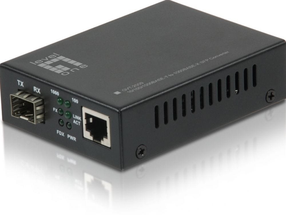 Level One LevelOne GVT-2000 - Glasvezel Mediaconverter