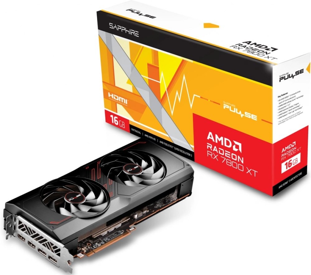 Sapphire Pulse Amd Radeon RX 7800 XT - Videokaart