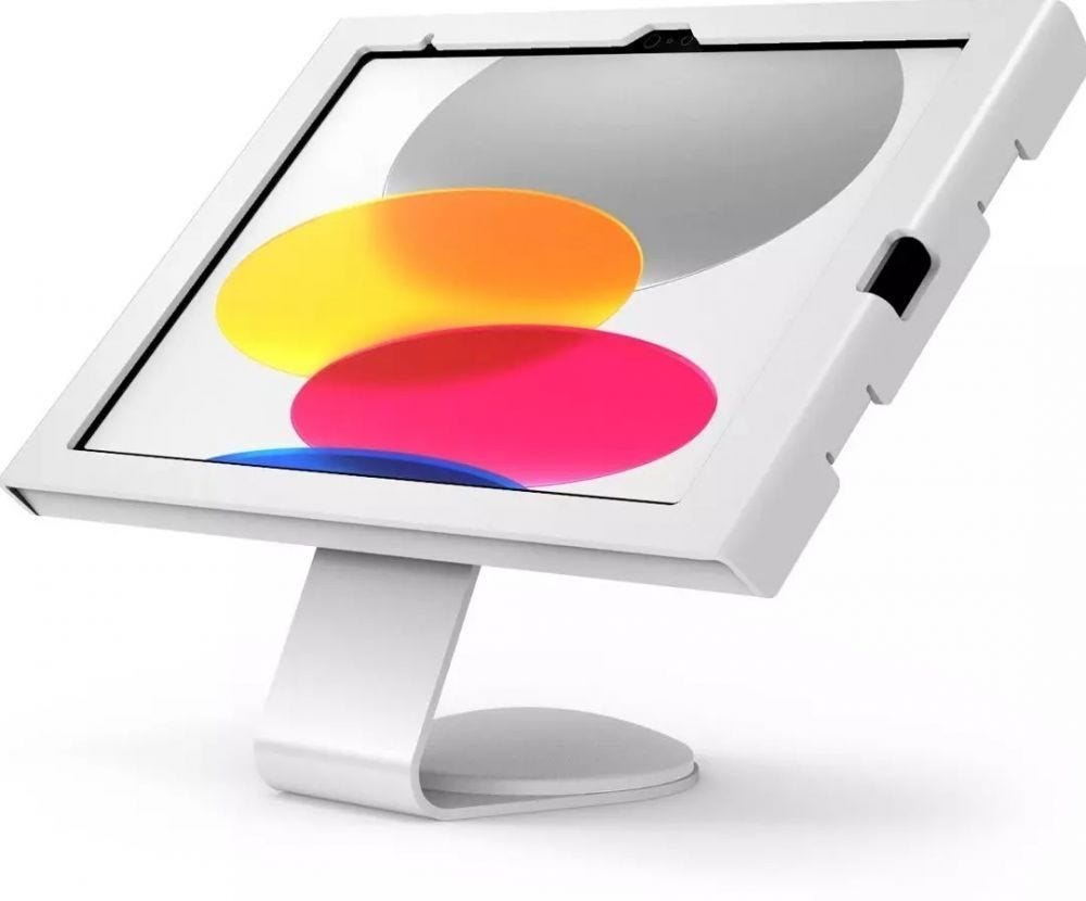Compulocks iPad 10TH-11TH (A16) Gen Swell Enclosure Brandable Floor Stand White - Stand