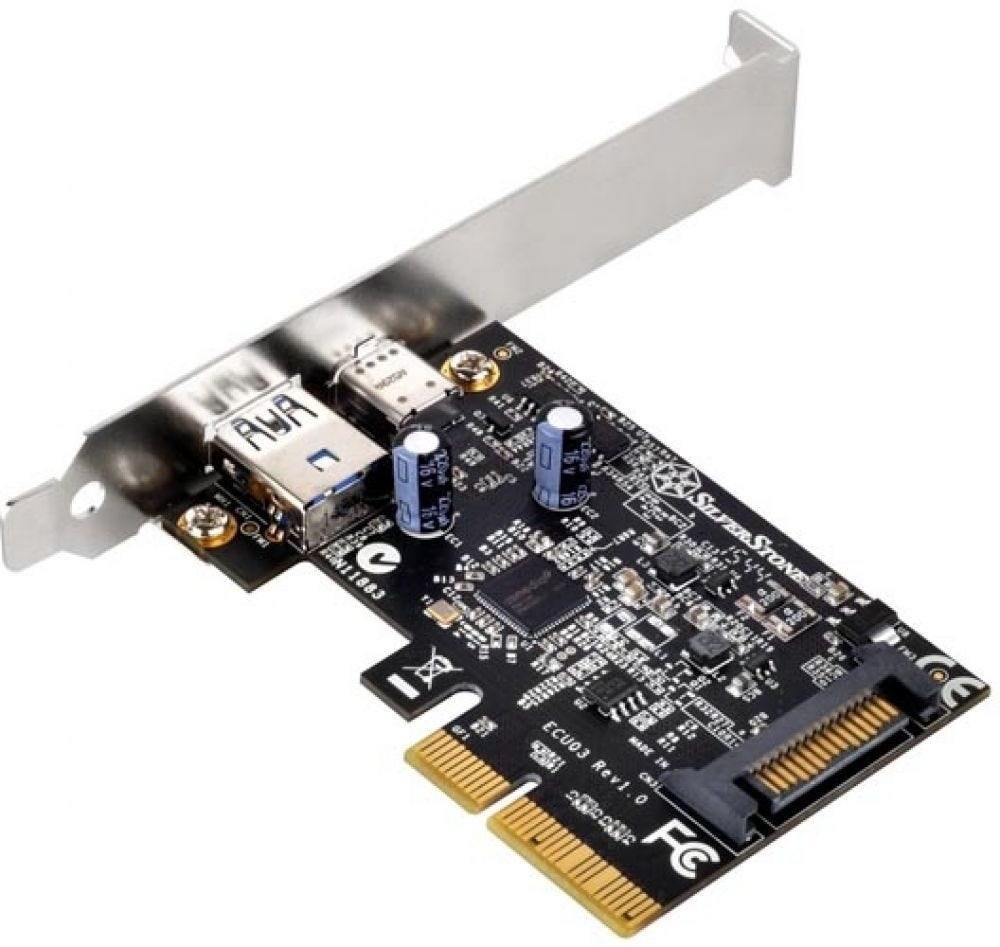 SilverStone 2 Port Usb3.1 Gen2 PCIe