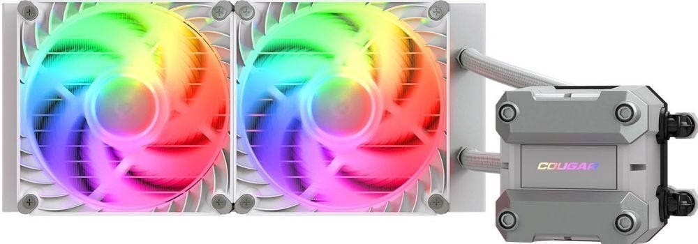 Cougar Poseidon Ultra Argb 240 White - Vloeistofkoelsysteem Processor