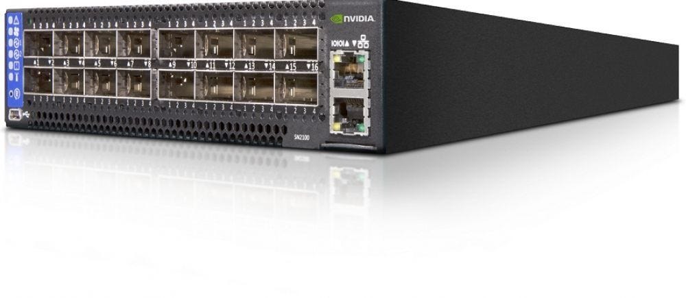 Mellanox SpctrmTM 100GbE 1U SWTCH w/Lnx16