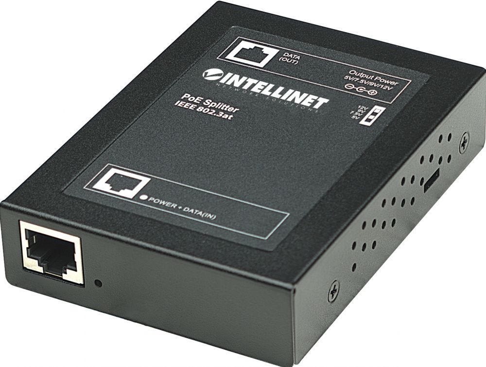 Intellinet Poe+ Splitter, Fast Ethernet, 1-Port