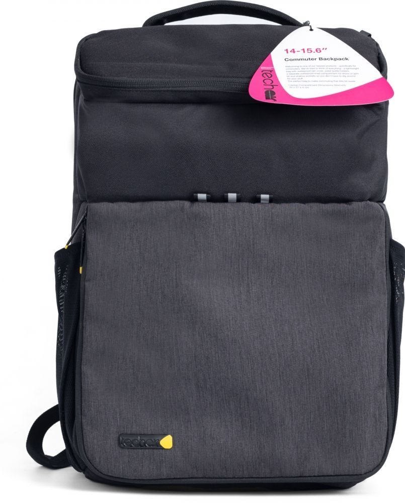 Techair Rugzak, Zwart, 15 6"