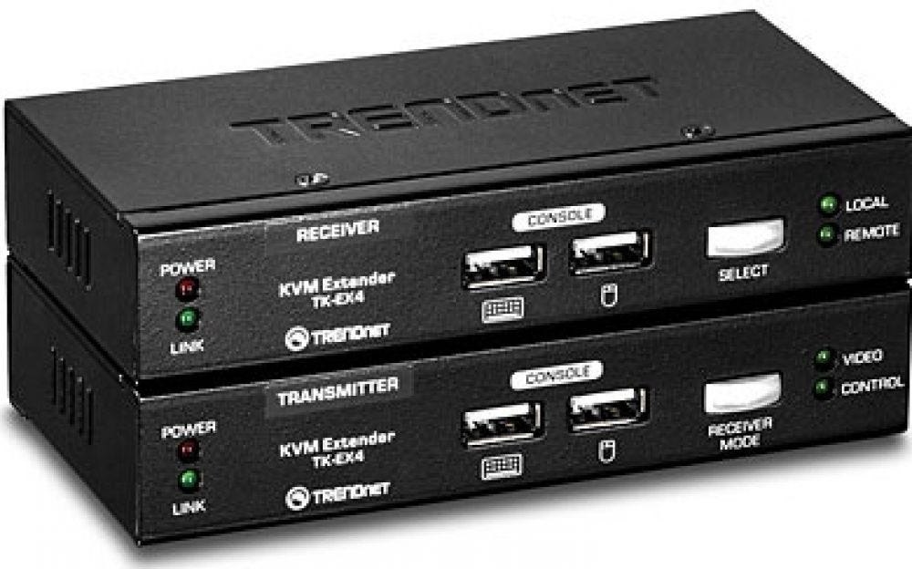 TRENDnet Tk-Ex4 KVM Extension Kit - KVM-uitbreider