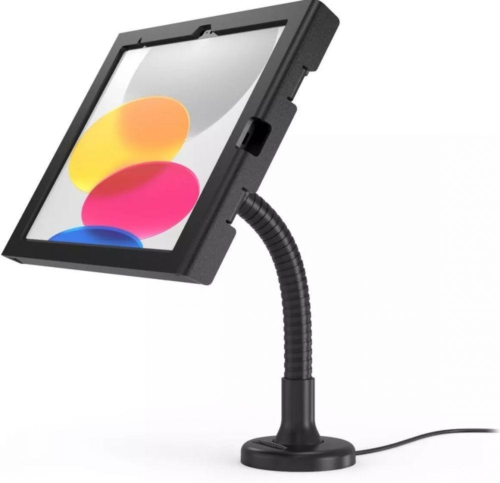 Compulocks iPad 10TH-11TH (A16) Gen Swell Enclosure Tilting Stand 4" Black - Stand