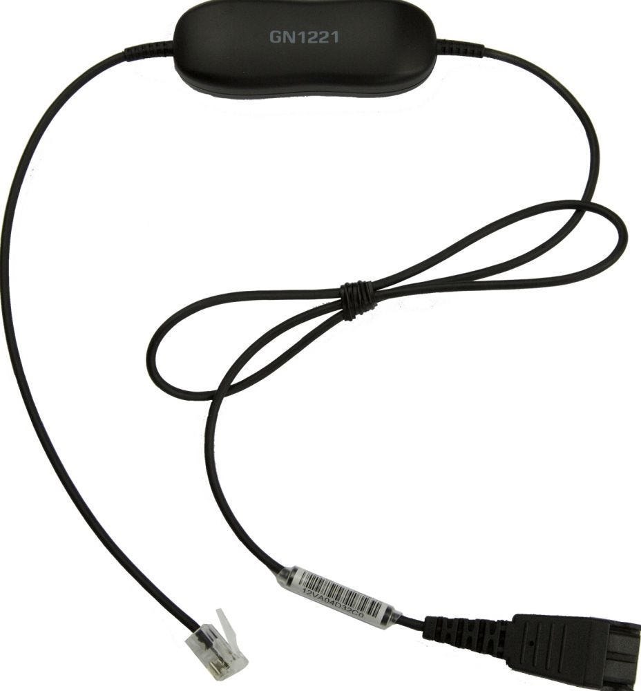 Jabra 88007-99 QD Kabel Met Sound Limiter - Kabel Voor Telefoonhoorn