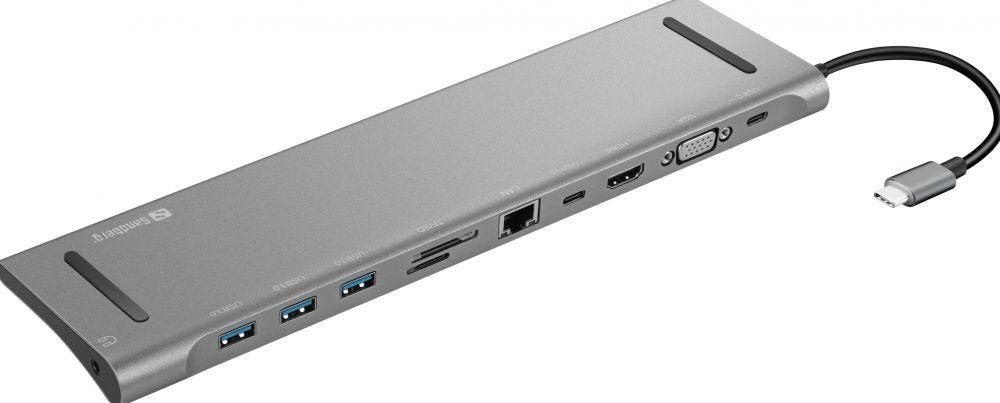 Sandberg Usb-C 10-In-1 Docking Station