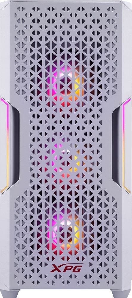 AData Case Adata Midi XPG Starker Air White RGB 1X120 Fan Front,1X120 Argb Fan Rear