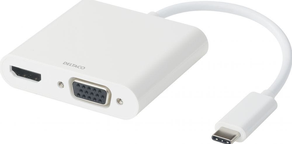 Deltaco Usbc-Hdmi16 - Usb-C Dockingstation