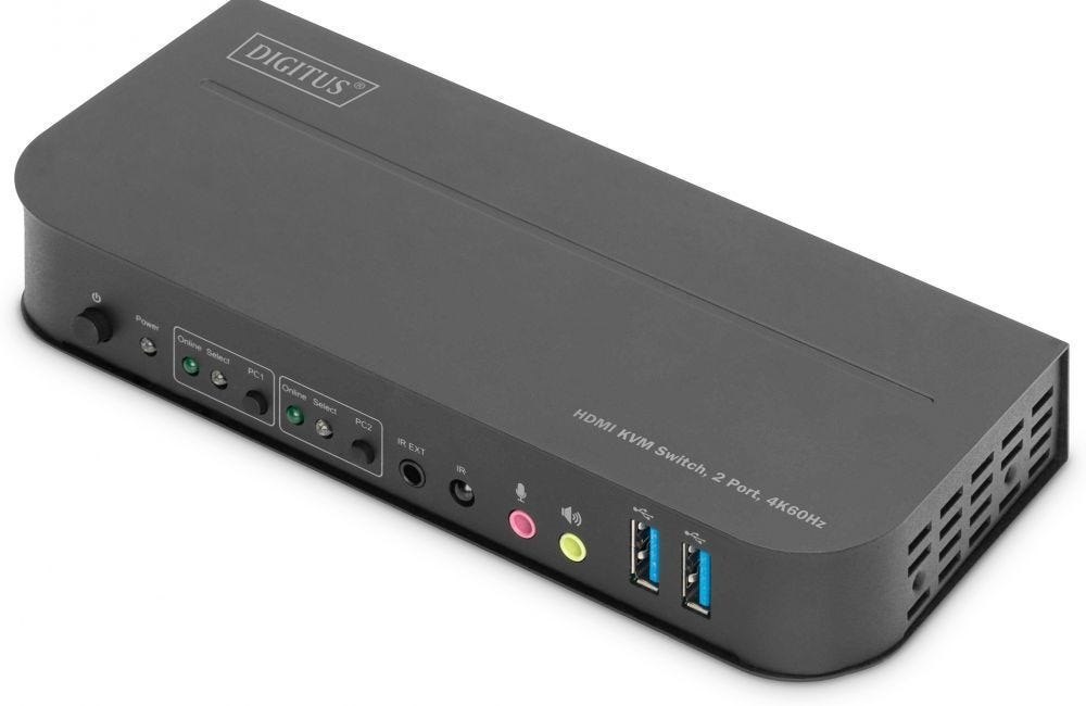 Digitus - Schakelaar KVM Video Audio