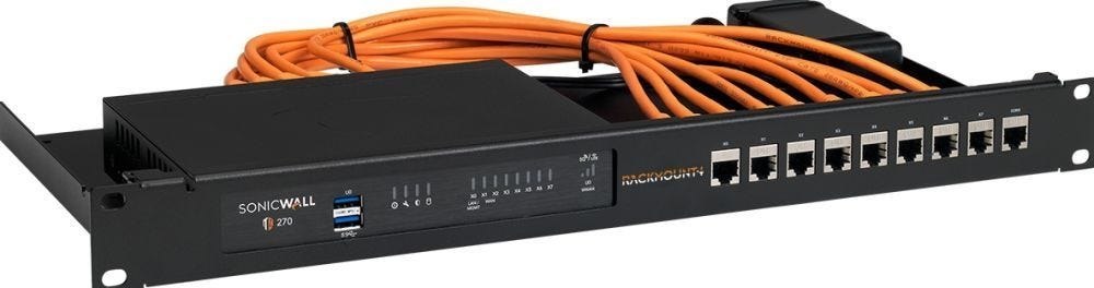 Ram Mounts Rackmount.IT Kit For SonicWall TZ270W-TZ370W-TZ470W Shielded