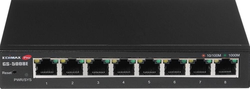 Edimax Switch Edimax 8X Ge Gs-5008E Web Smart
