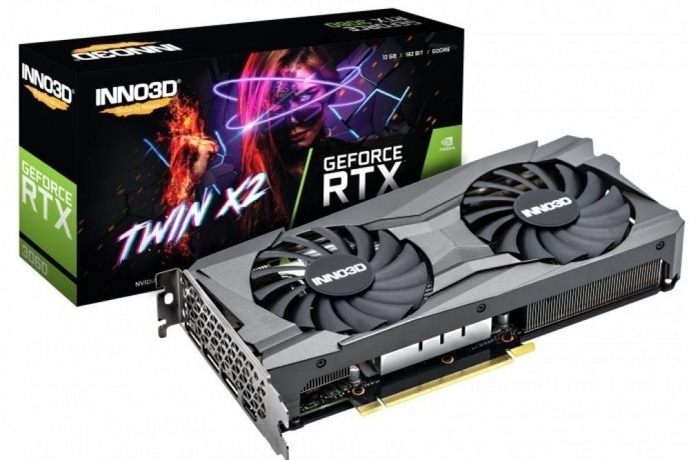 Inno3d GeForce RTX 3060 Twin X2 LHR - Videokaart