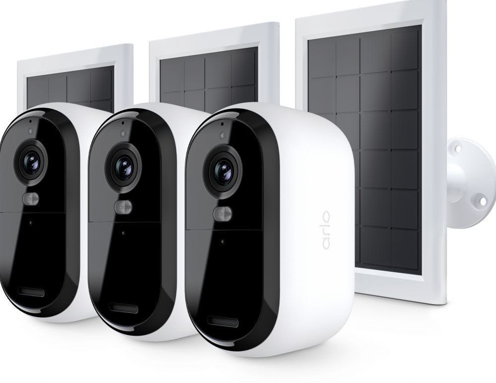 Arlo Essential 2 2K Outdoor Camera 3PCK