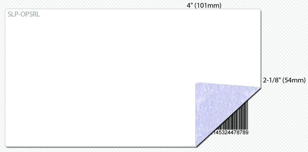 Seiko Instruments Slp-Opsrl - 54 X 101 MM 220 Etiket(Ten) (1 Rol(Len) X 220) Ondoorzichtige Verzendetiketten