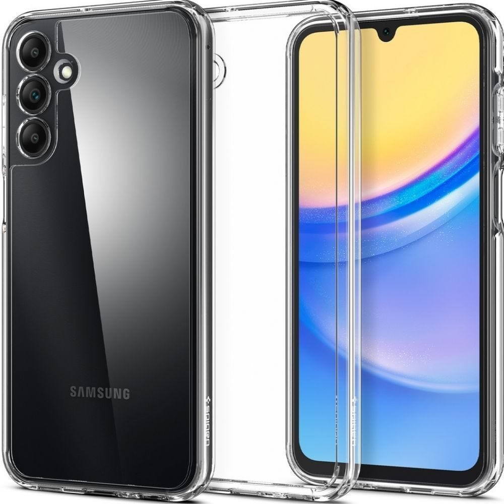 Spigen <p>Met De Spigen Ultra Hybrid Backcover Bescherm Je Jouw Smartphone Zonder Af Te Doen Aan Het Design. Het Hoesje Bestaat Uit Een Harde Transparante Achterkant, En Een Schokabsorberende Silicone