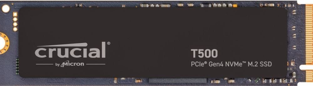 Crucial T500 (Zonder Heatsink) 4TB - SSD