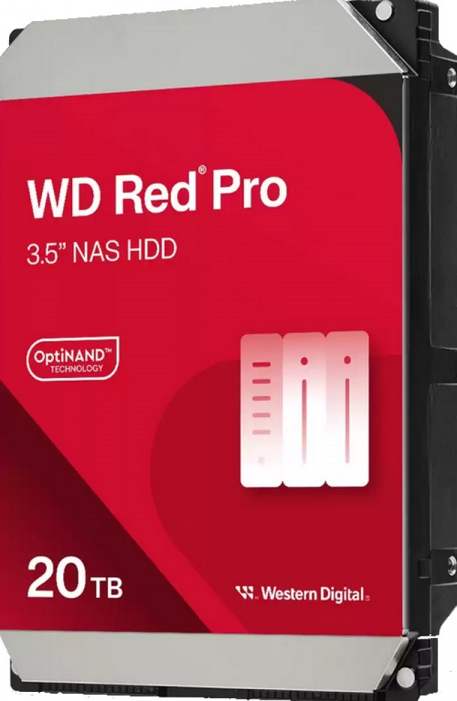 Western Digital WD Red Pro WD201KFGX 20TB - Vaste Schijf