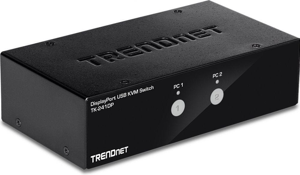 TRENDnet KVM Switch 2-Port DisplayPort