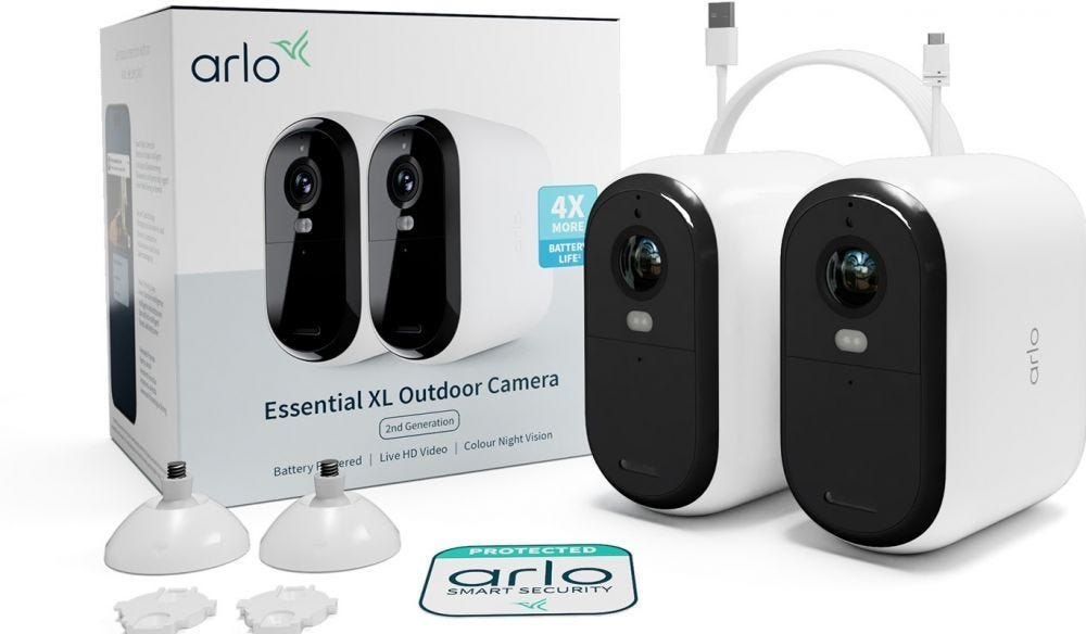 Arlo Essential 2 XL FHD Outdoor Camera