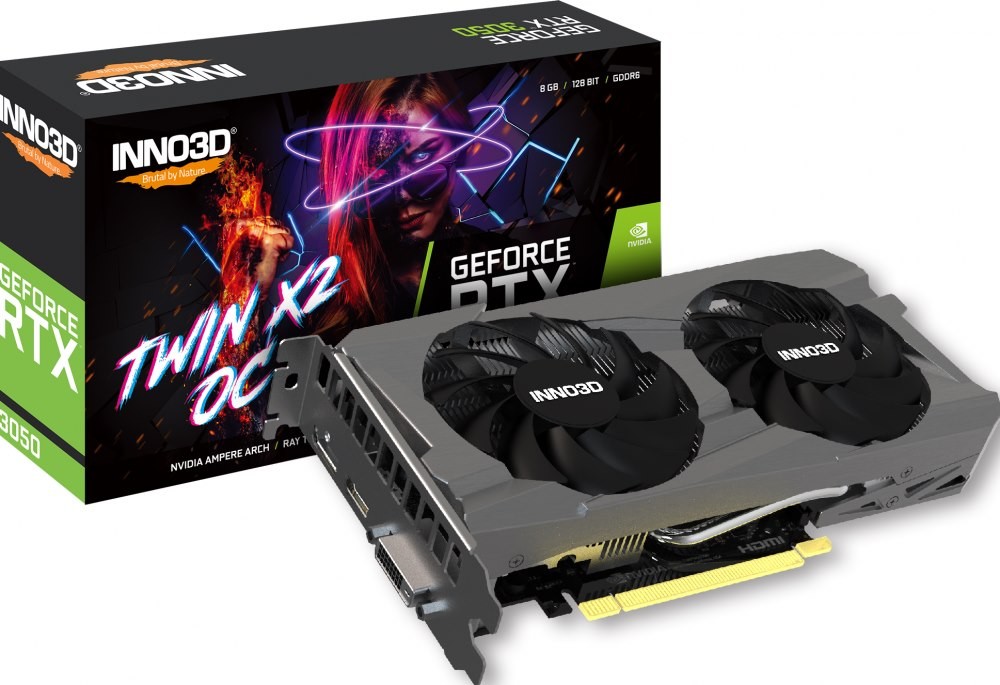 Inno3d GeForce RTX 3050 Twin X2 Oc V2 - Videokaart