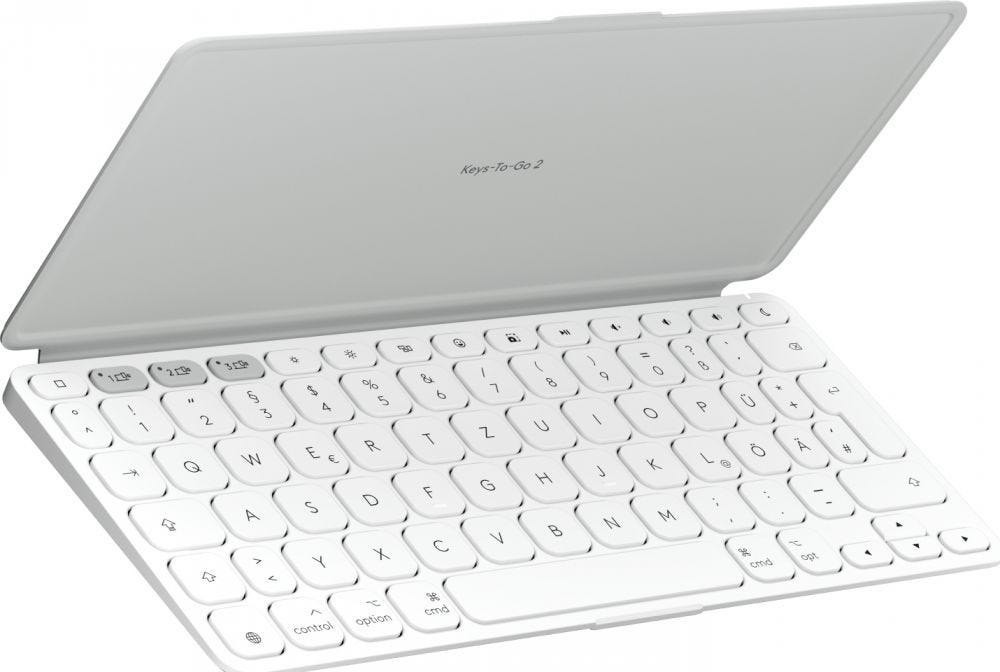Logitech Keys-To-Go 2-Pale Grey-Deu-Bt-N/A-Westmid-511-Apple