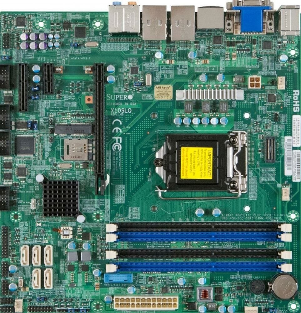 Supermicro X10SLQ - Moederbord