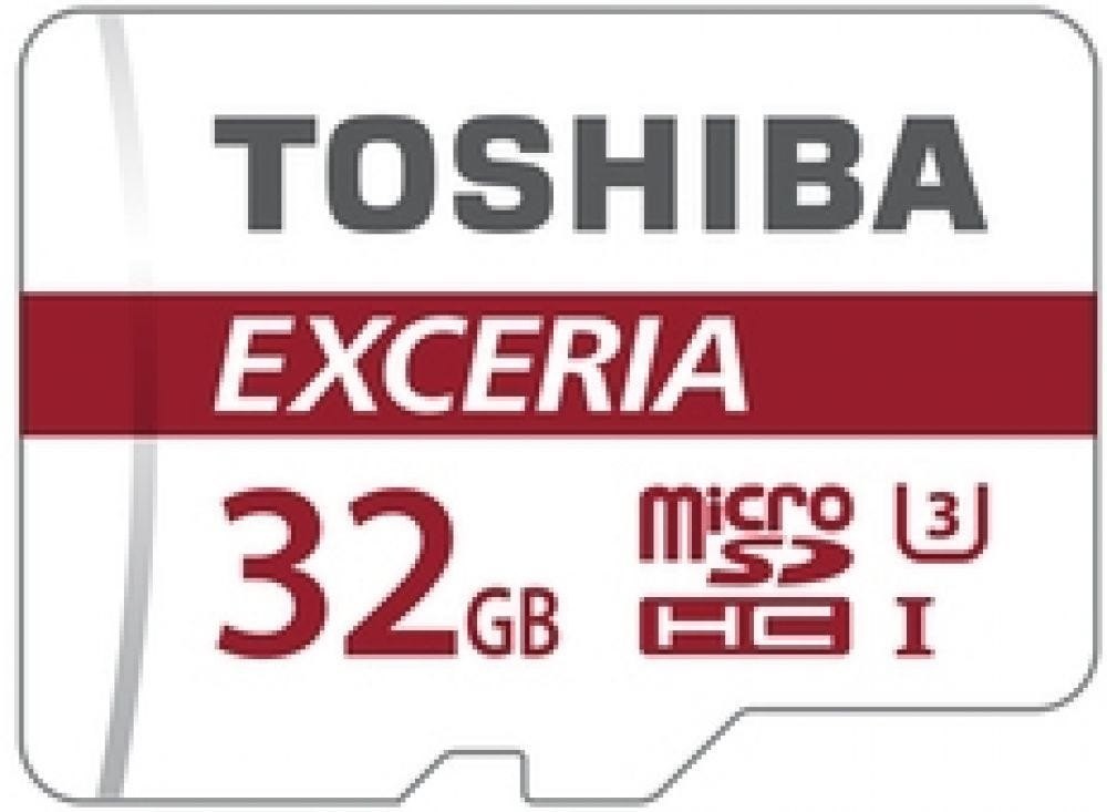 Toshiba Exceria M302-Ea - Flashgeheugenkaart (Adapter Voor microSDHC Naar SD Inbegrepen)
