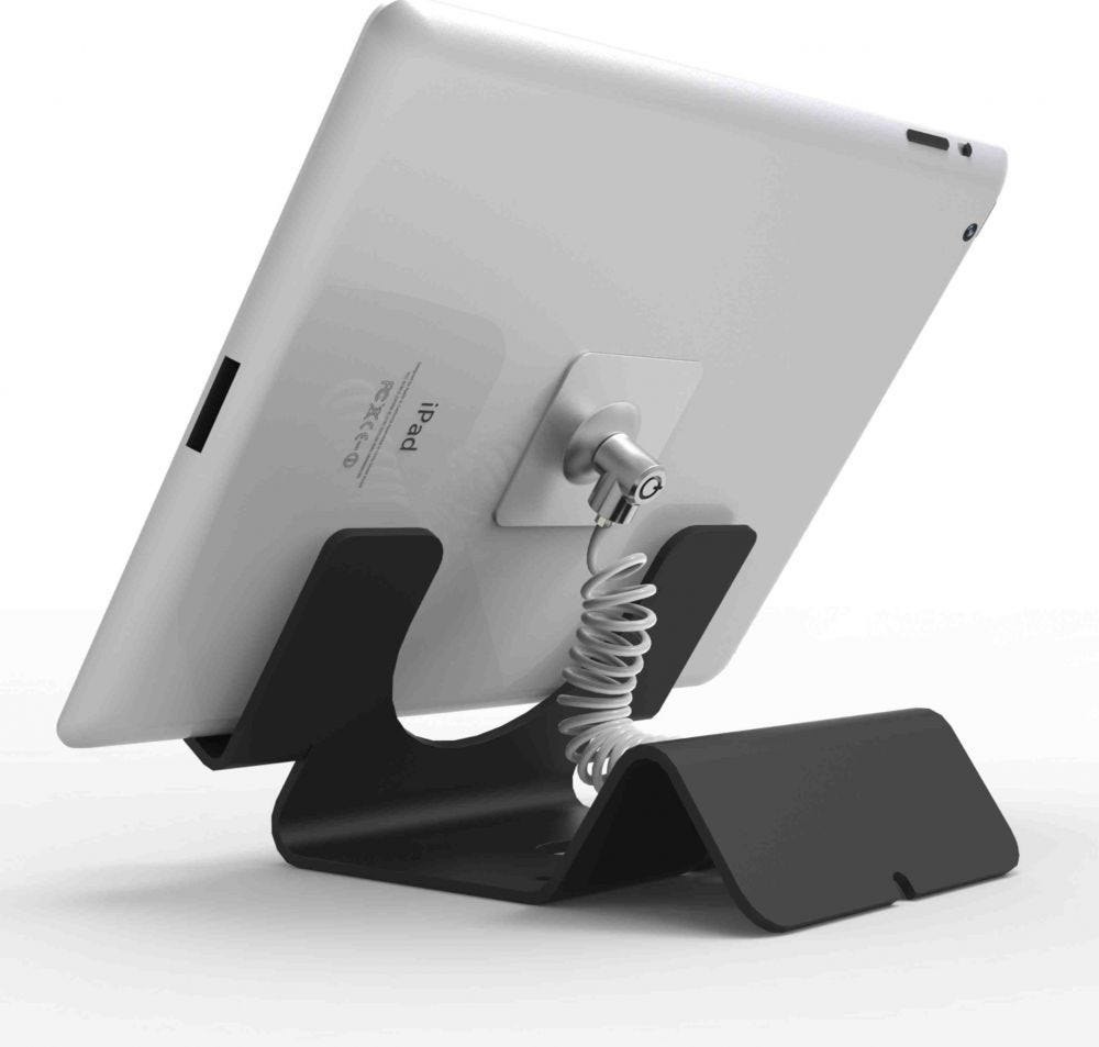 Compulocks Universal Tablet Holder With Coiled Cable Lock - Stand