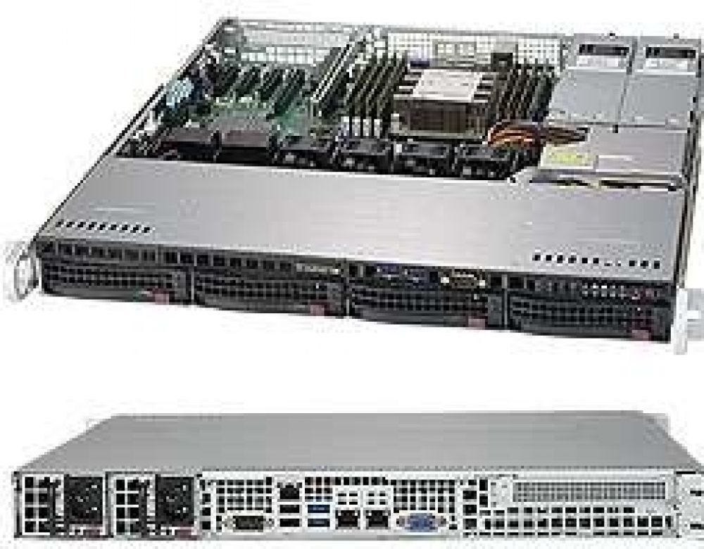 Supermicro SuperChassis 813MFTQC-R407CB - Rack-Uitvoering