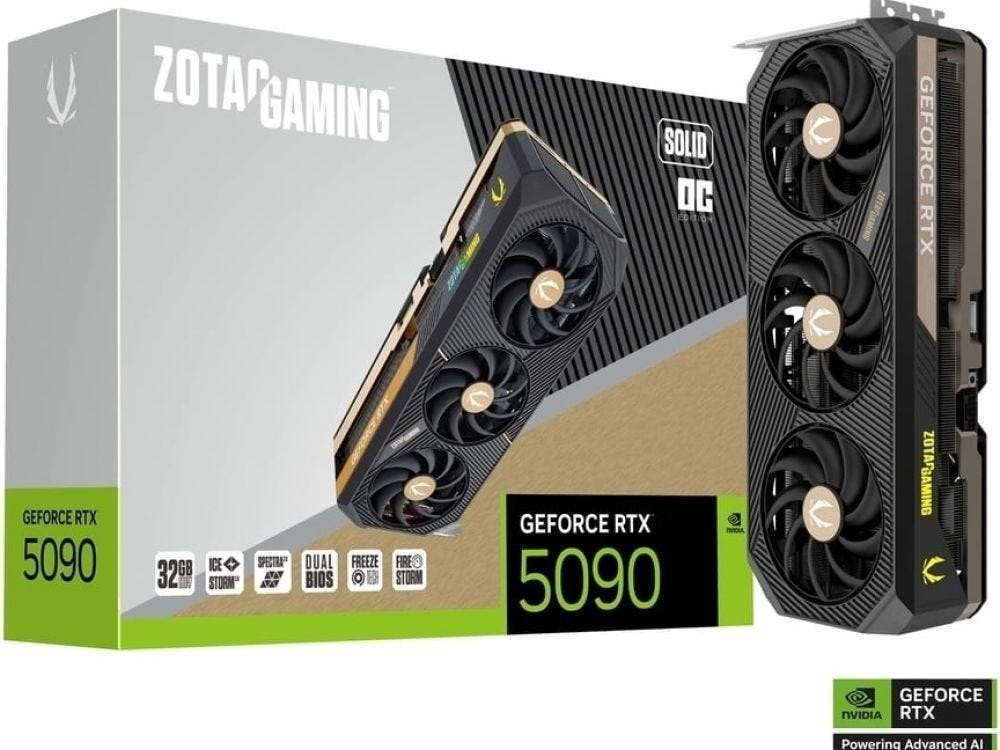 Zotac Gaming GeForce RTX 5090 Solid Oc - Videokaart
