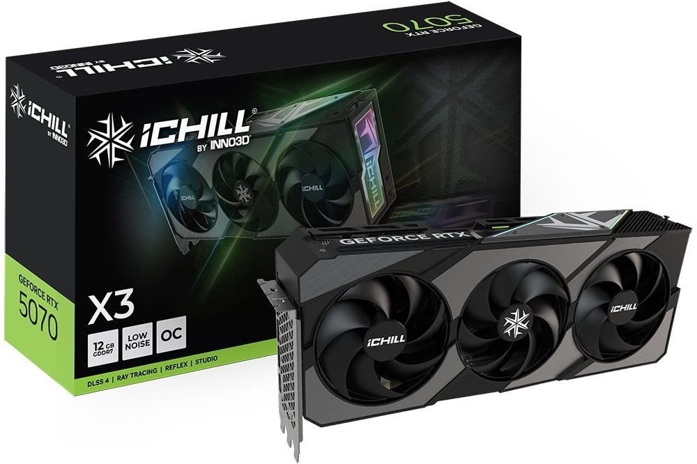 Inno3D GeForce RTX 5070 iChill X3 - Videokaart