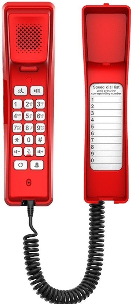 Fanvil Telefoon H2u Red