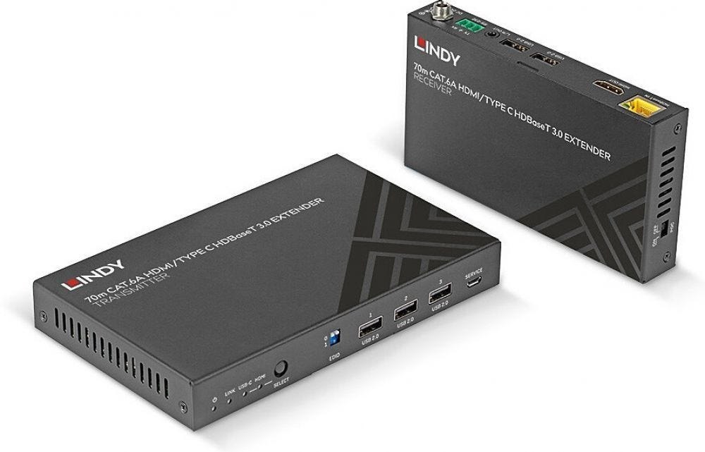 Lindy HDBaseT 3.0 KVM Extender