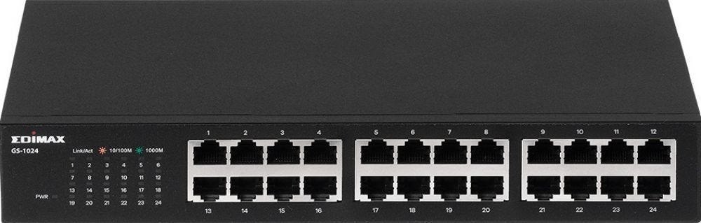 Edimax Switch Edimax GS-1024 Gigabit Ethernet 24 Ports Rackmount
