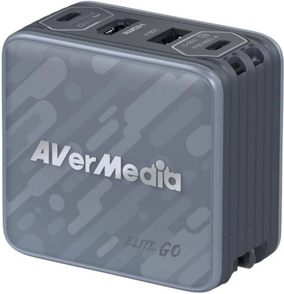 AVerMedia Ladedock, EliteGO (GC313Pro) Zwart, 100W GaN, HD
