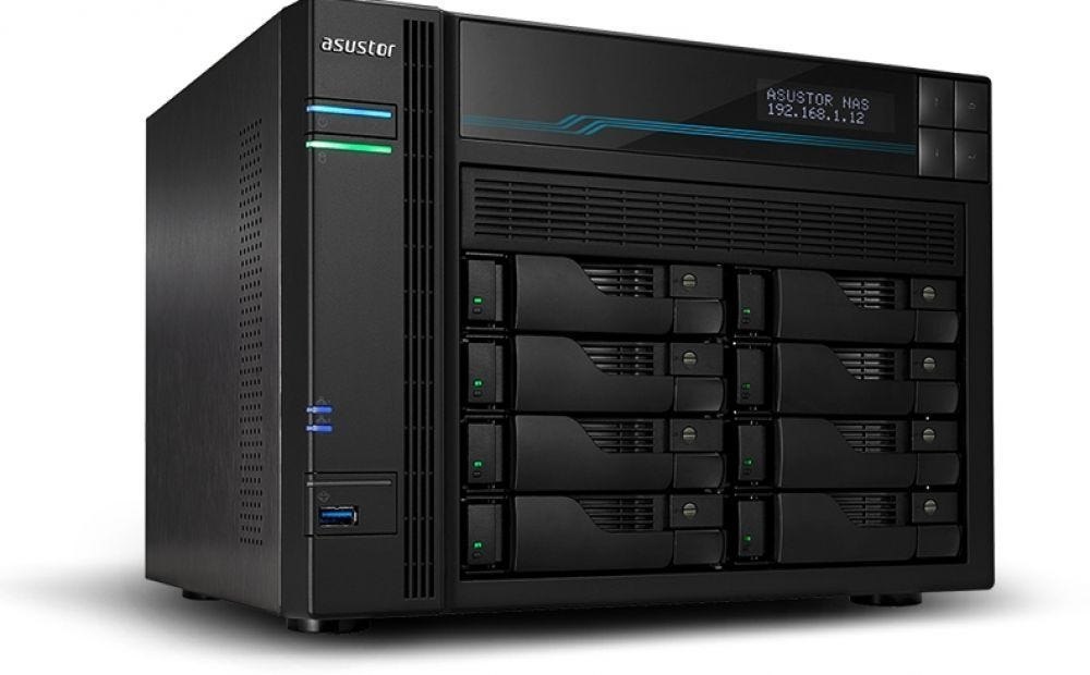 Asustor As6508t Lockerstor 8 Met Dubbele Intel 10GbE M 2 SSD Cache En 2 5GbE Intel Denverton Gebaseerde Atom C3538 Quad Core Cpu 8 GB DDR4 2133 So Dimm 30 Sneller Dan DDR3 Dubbele Intel 10 Gigabit Eth