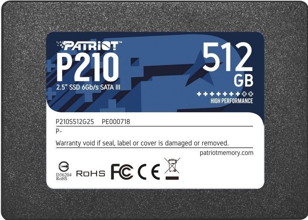 Patriot P210 512GB - SSD