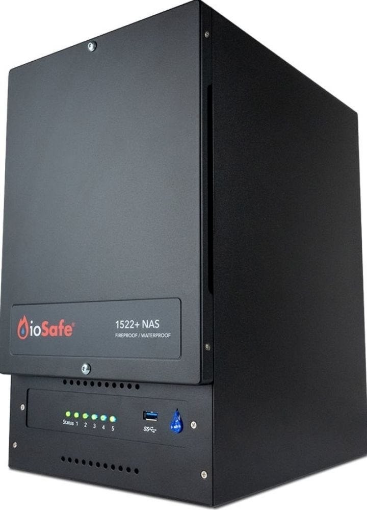 IoSafe 1522+, Nas, 5x4TB, 5-Year DRS, Eu+Uk