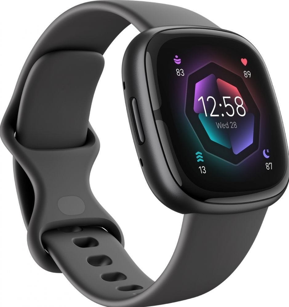 Fitbit Sense 2 Zwart - Smartwatch