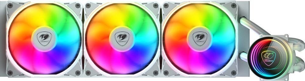 Cougar Poseidon Elite Argb 360 White - Vloeistofkoelsysteem Processor