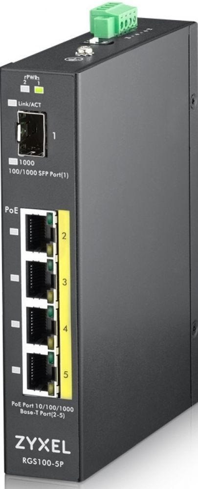 Zyxel RGS100-5P - Switch