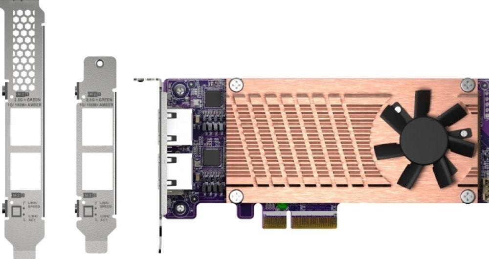 Qnap QM2-2P2G2T - Controller Voor Opslag