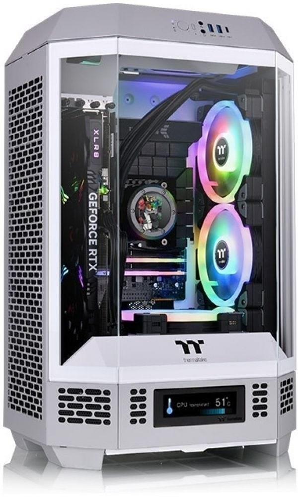 ThermalTake Behuizing Thermaltake The Tower 300 Mini Tower "Limestone" Retail
